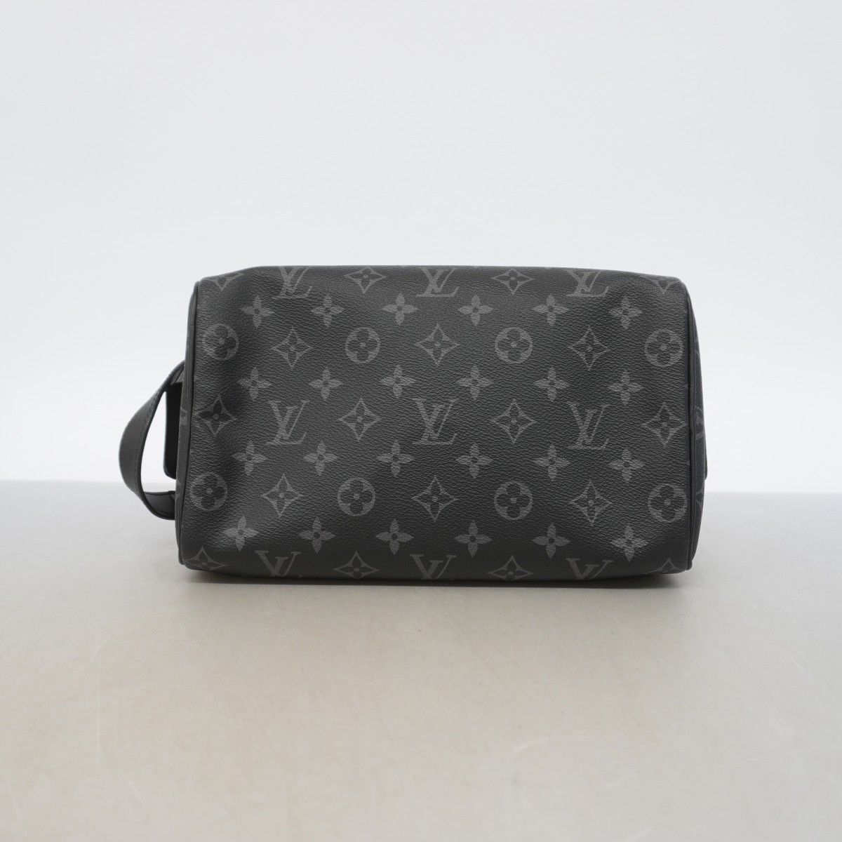 Louis Vuitton Handbag Monogram Eclipse Dopp Kit Black — view 3