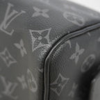 Louis Vuitton Handbag Monogram Eclipse Dopp Kit Black — view 6