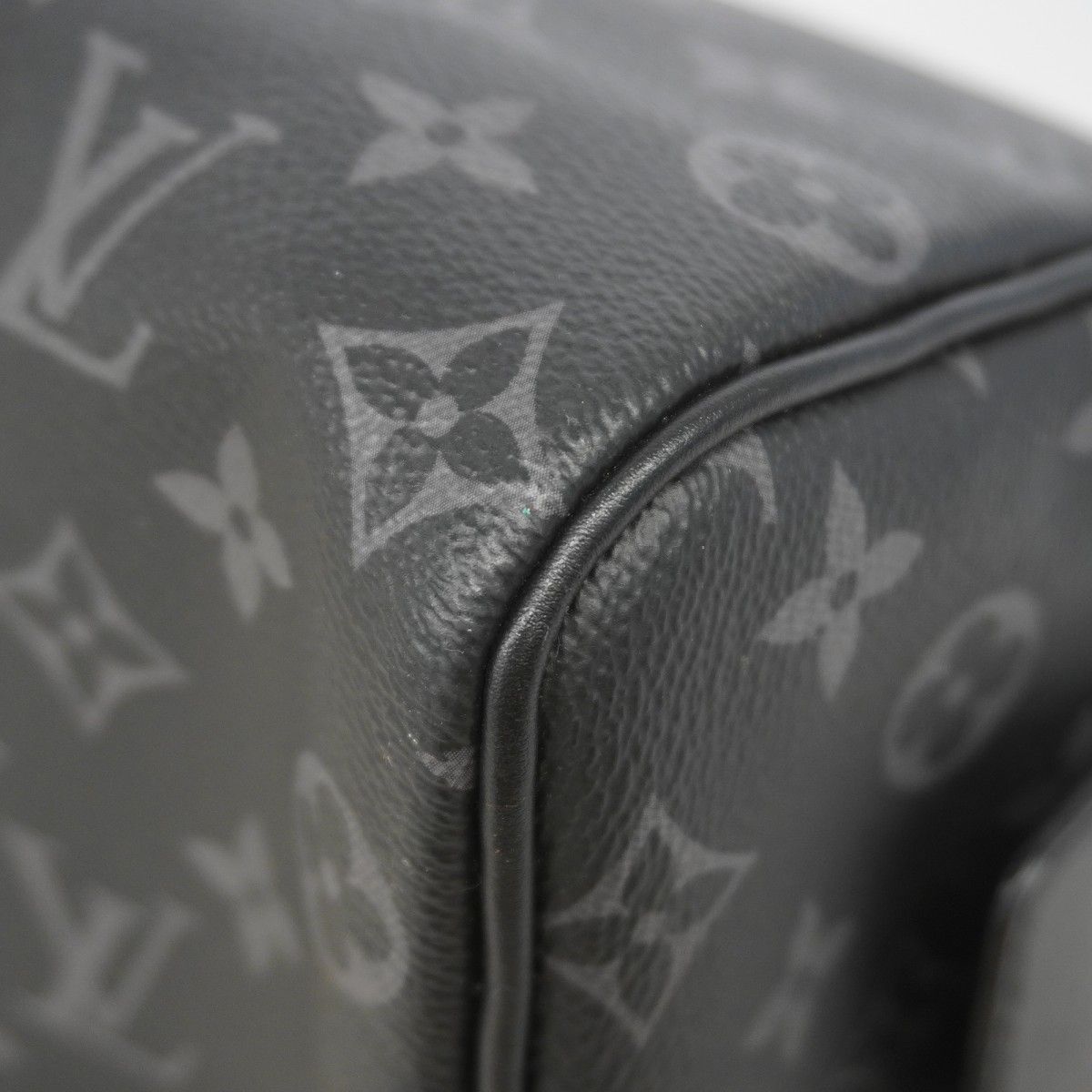 Louis Vuitton Handbag Monogram Eclipse Dopp Kit Black — view 6