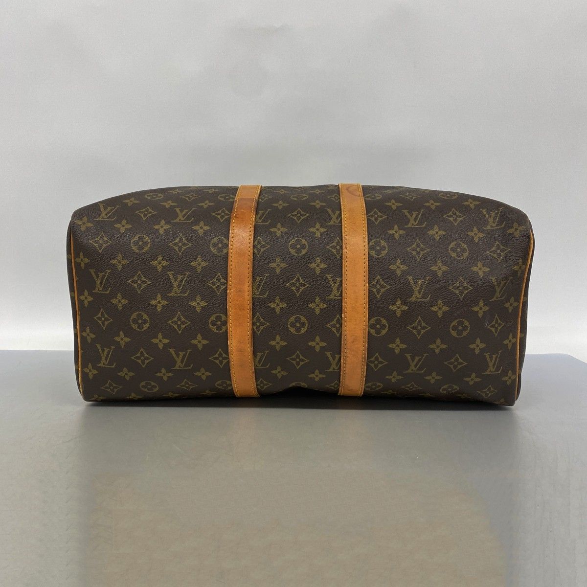 Louis Vuitton Boston Bag Monogram Keepall 45 Brown — view 3