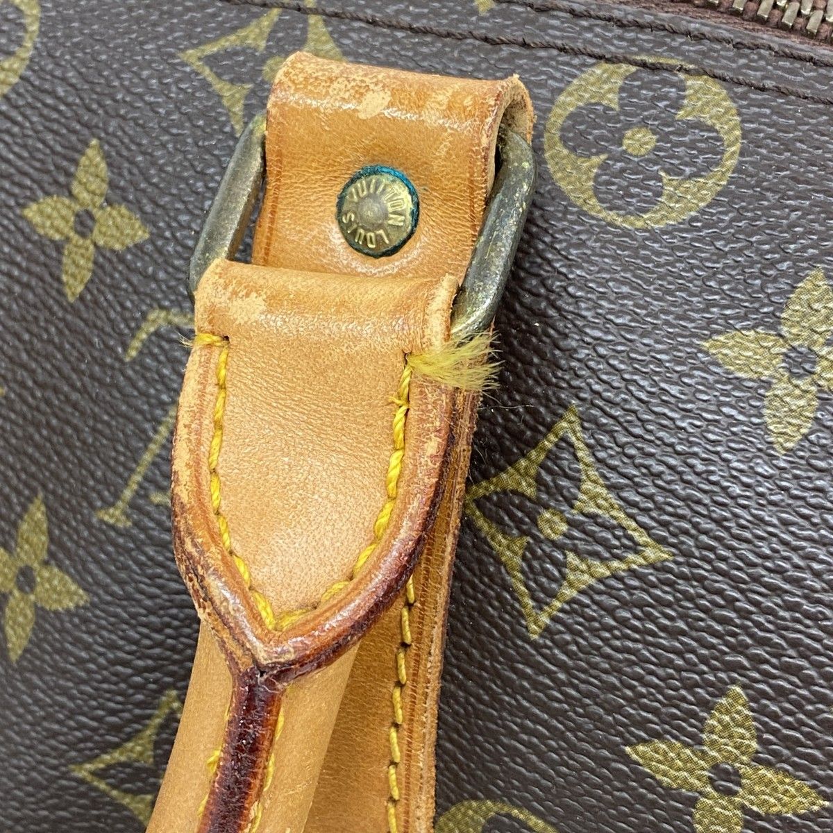 Louis Vuitton Boston Bag Monogram Keepall 45 Brown — view 8