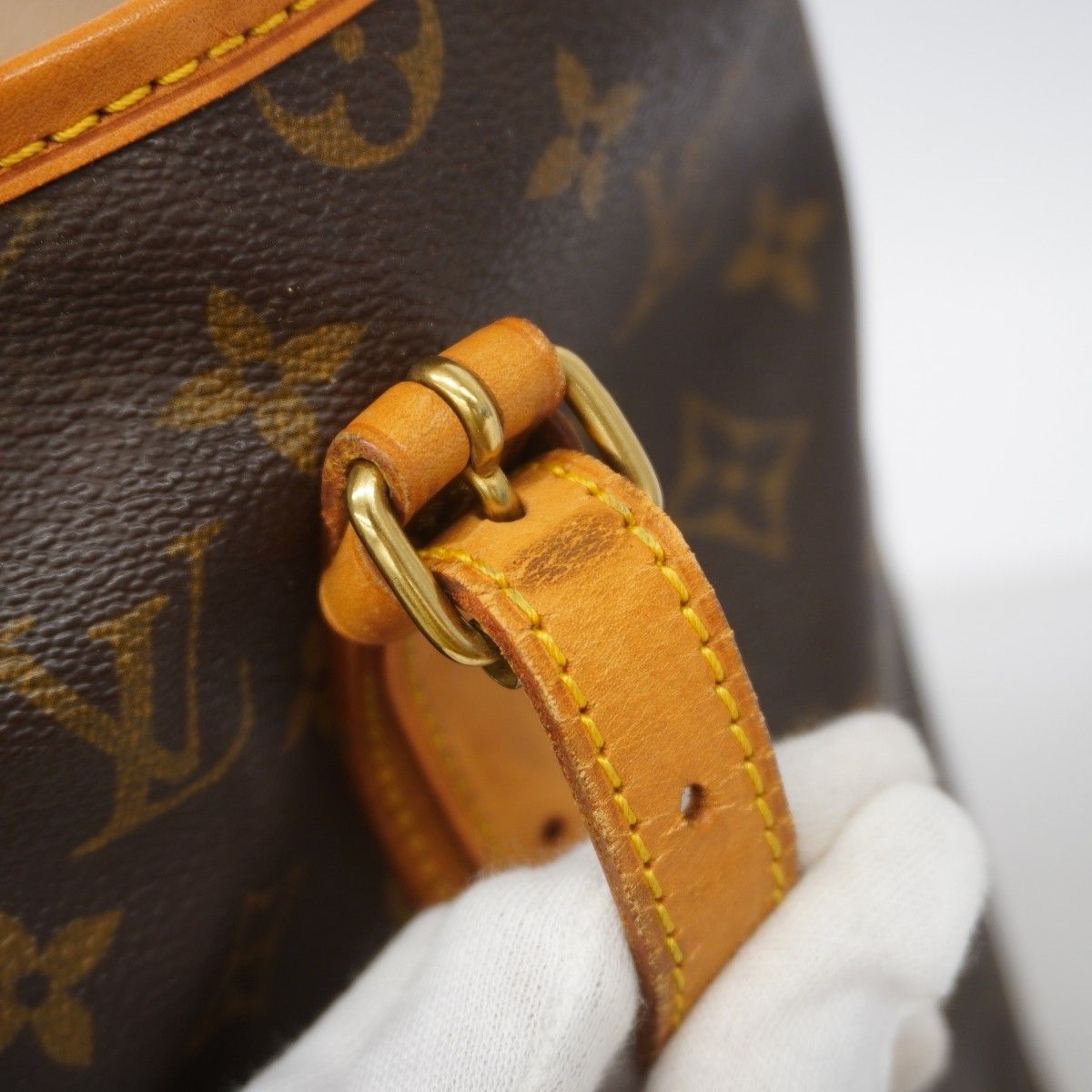 Louis Vuitton Tote Monogram Bucket GM Brown — view 8