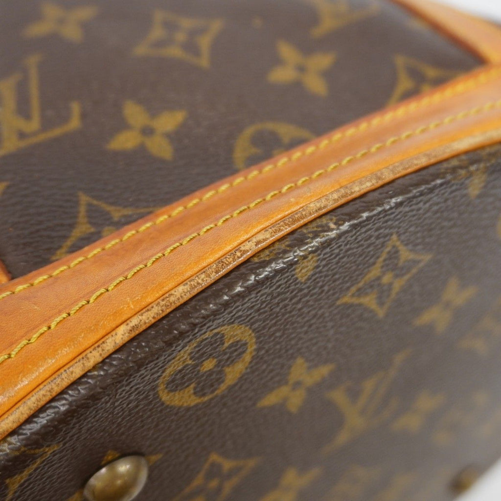 Louis Vuitton Tote Monogram Bucket GM Brown — view 6