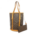 Louis Vuitton Tote Monogram Bucket GM Brown