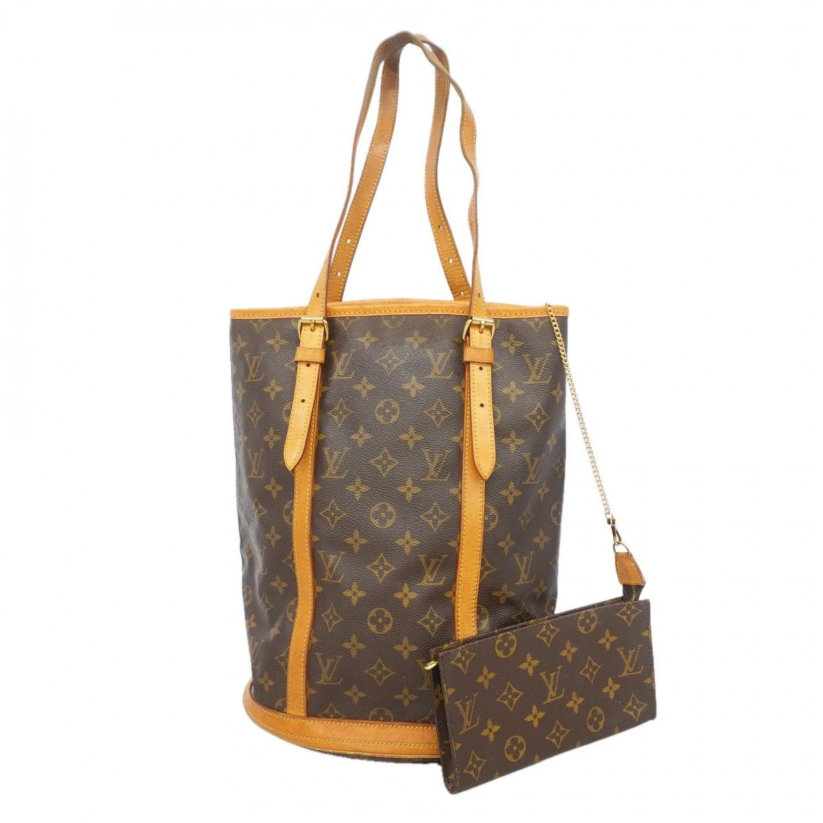 Louis Vuitton Tote Monogram Bucket GM Brown