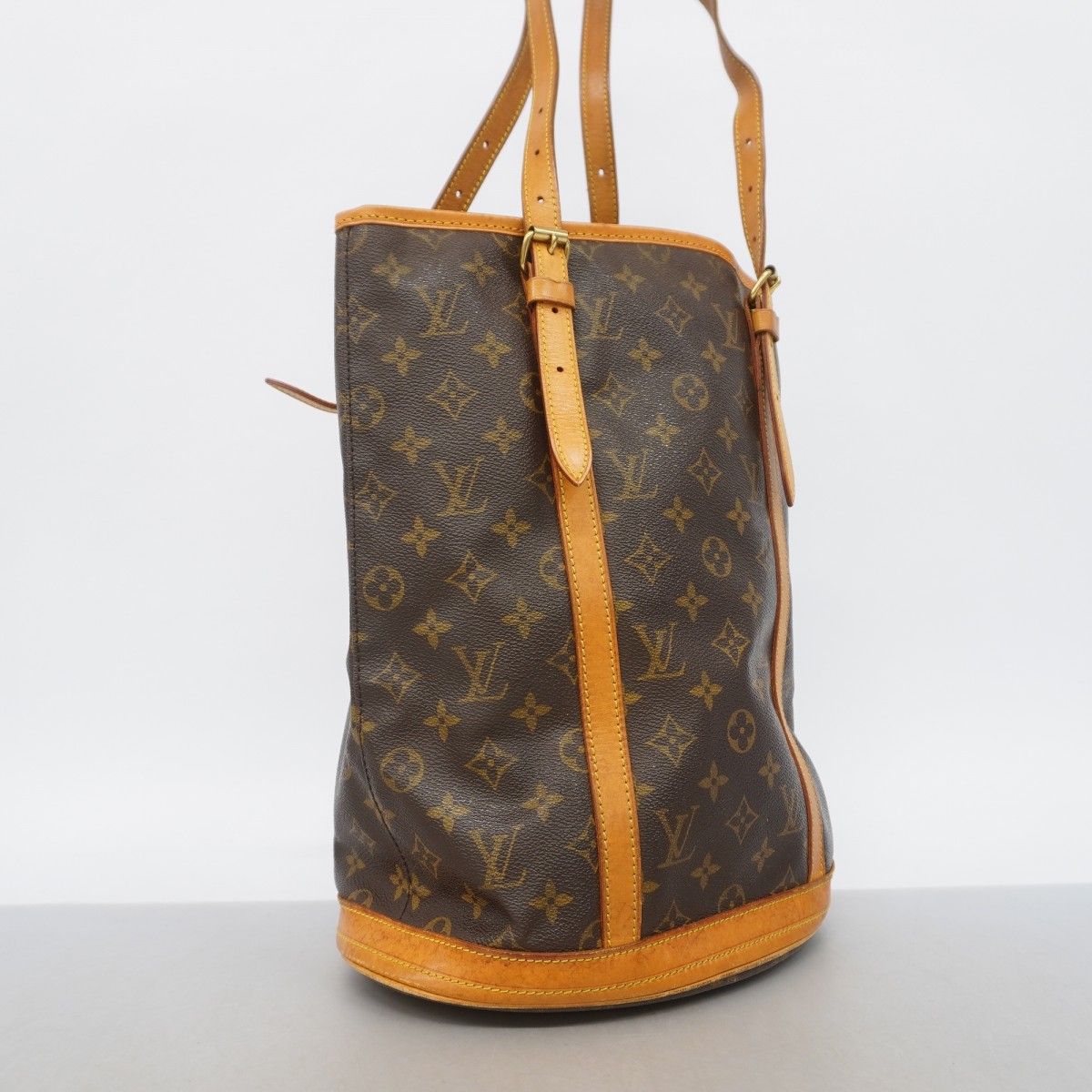 Louis Vuitton Tote Monogram Bucket GM Brown — view 2