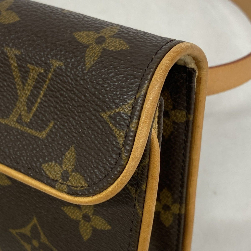 Louis Vuitton Waist Bag Monogram Pochette Florentine Brown — view 7