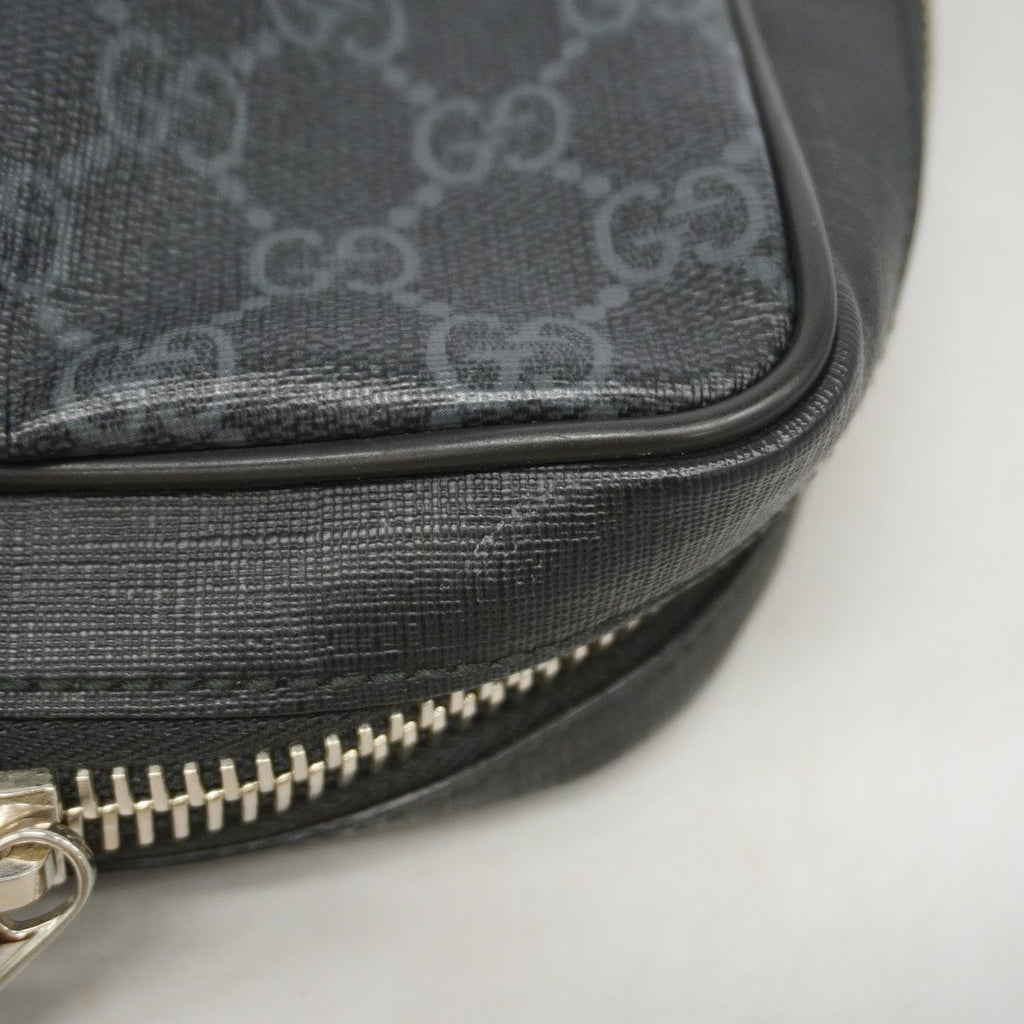 Gucci Belt Bag GG Supreme Black Silver — view 6