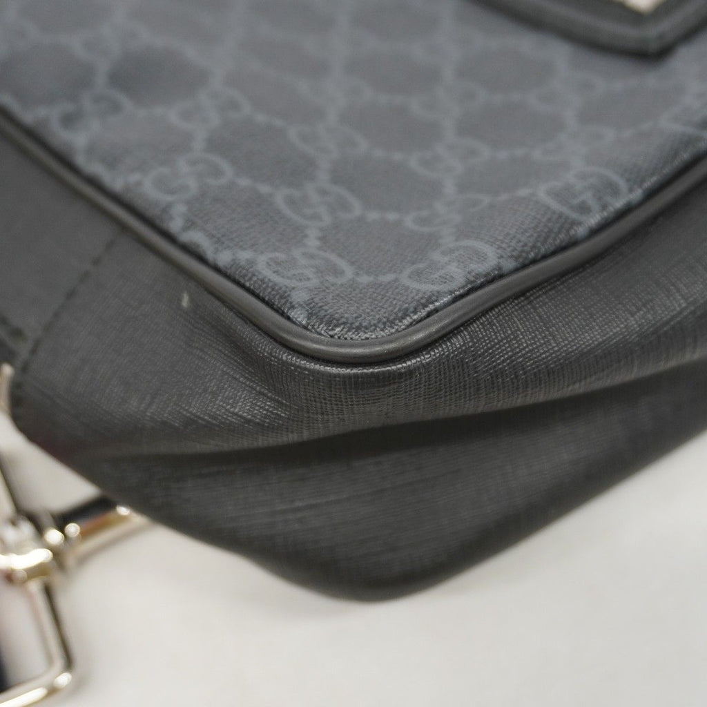 Gucci Belt Bag GG Supreme Black Silver — view 7