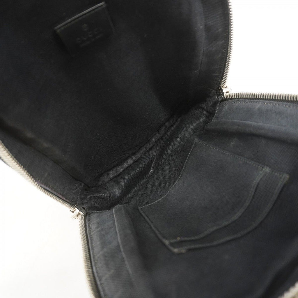 Gucci Belt Bag GG Supreme Black Silver — view 4