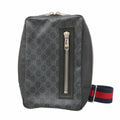 Gucci Belt Bag GG Supreme Black Silver