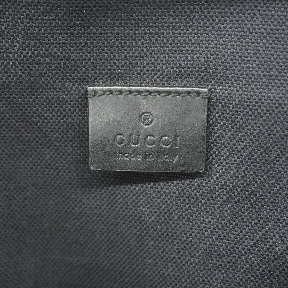 Gucci Belt Bag GG Supreme Black Silver — view 5