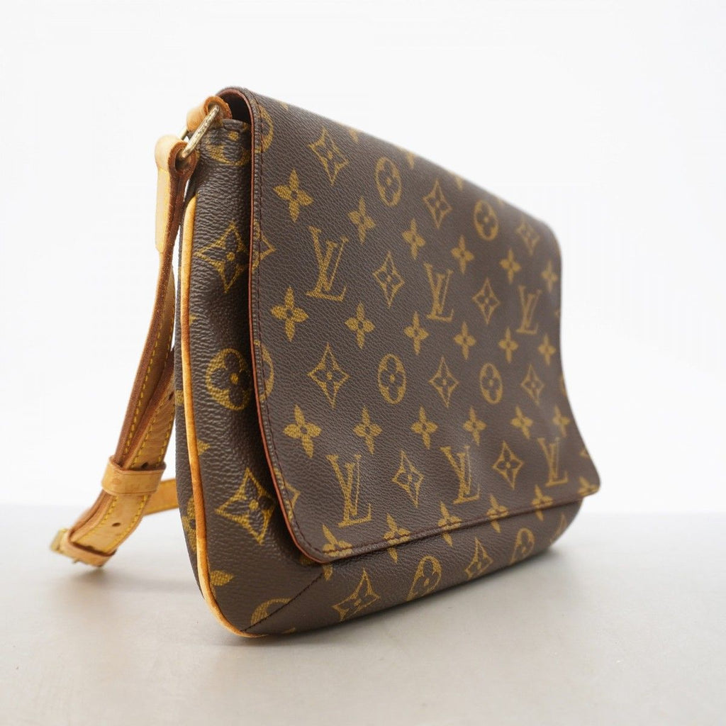 Louis Vuitton Shoulder Bag Monogram Musette Tango Short Strap Brown — view 2