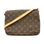 Louis Vuitton Shoulder Bag Monogram Musette Tango Short Strap Brown