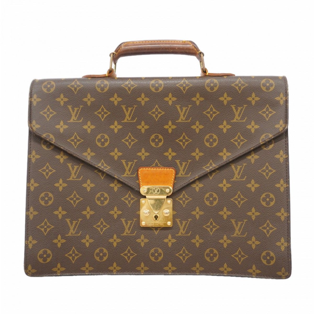 Louis Vuitton Business Bag Monogram Serviette Conseil Brown