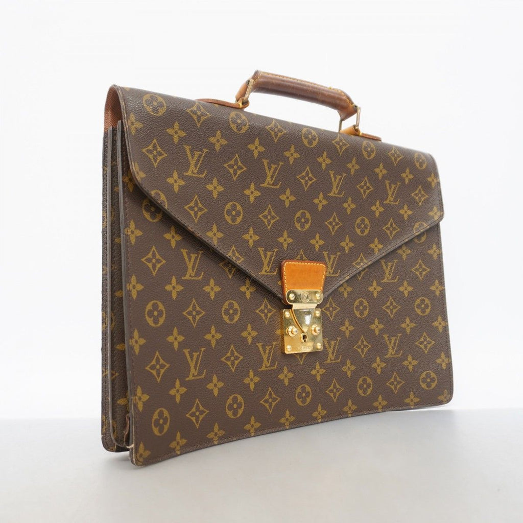Louis Vuitton Business Bag Monogram Serviette Conseil Brown — view 2