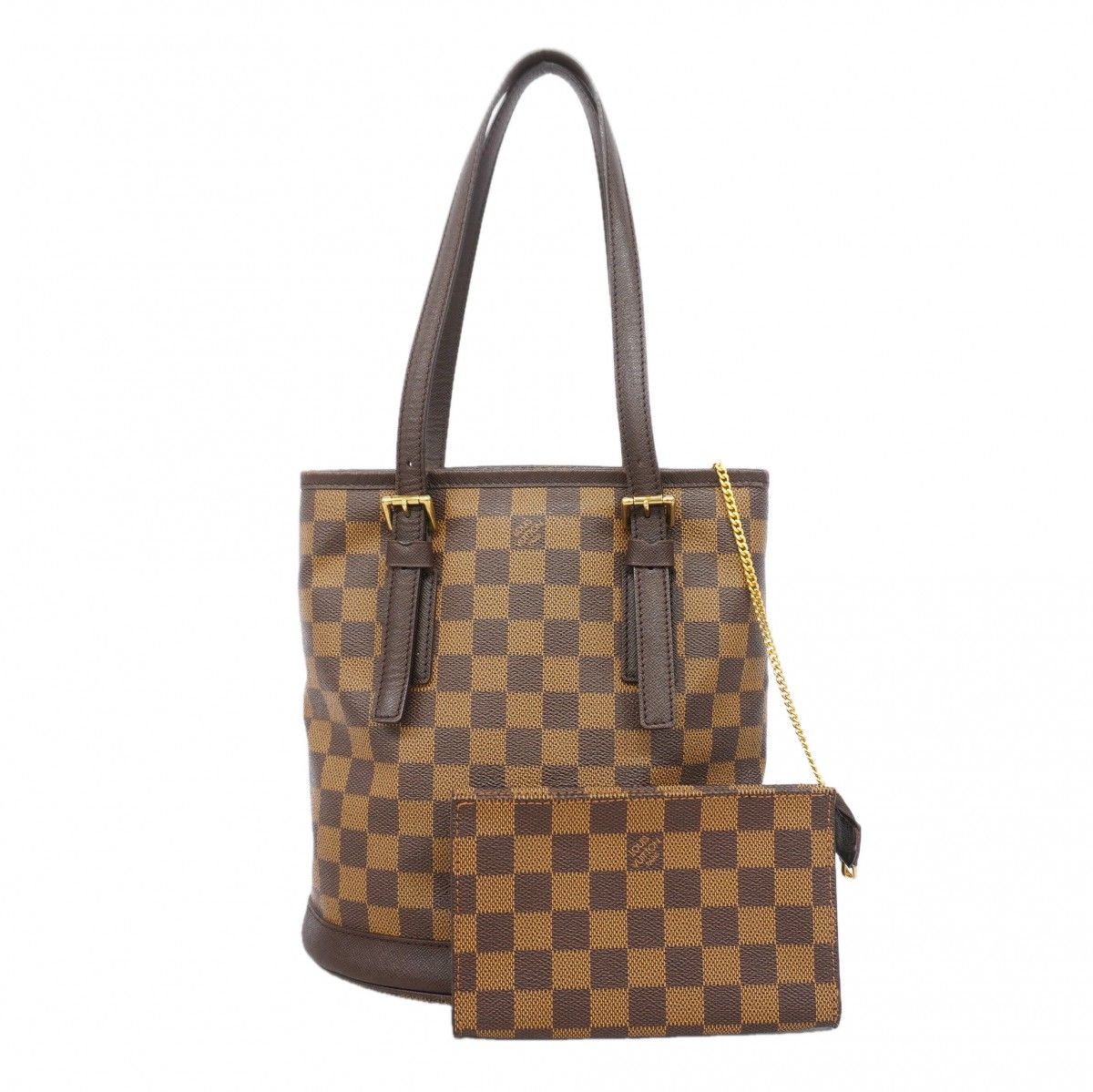 Louis Vuitton Tote Damier Marais Ebene