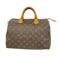 Louis Vuitton Handbag Monogram Speedy 30 Brown