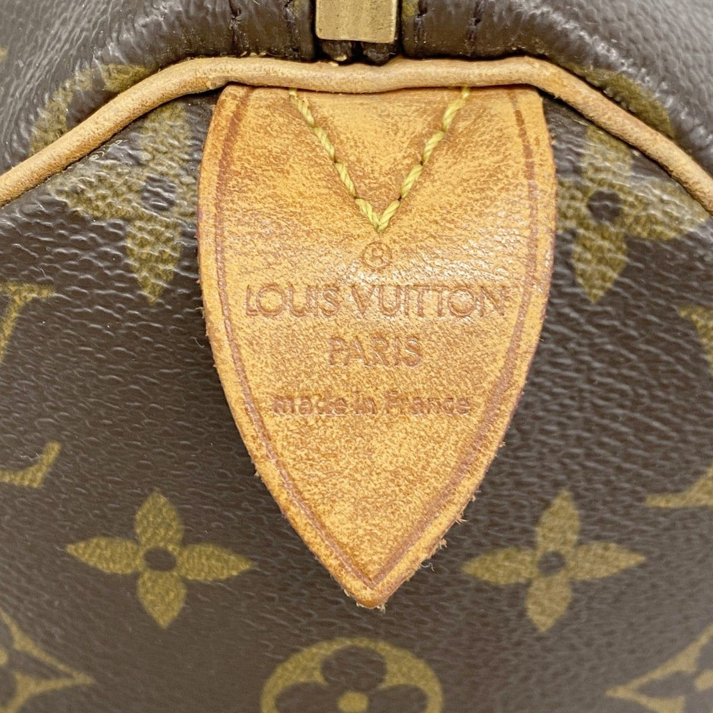 Louis Vuitton Handbag Monogram Speedy 30 Brown — view 5