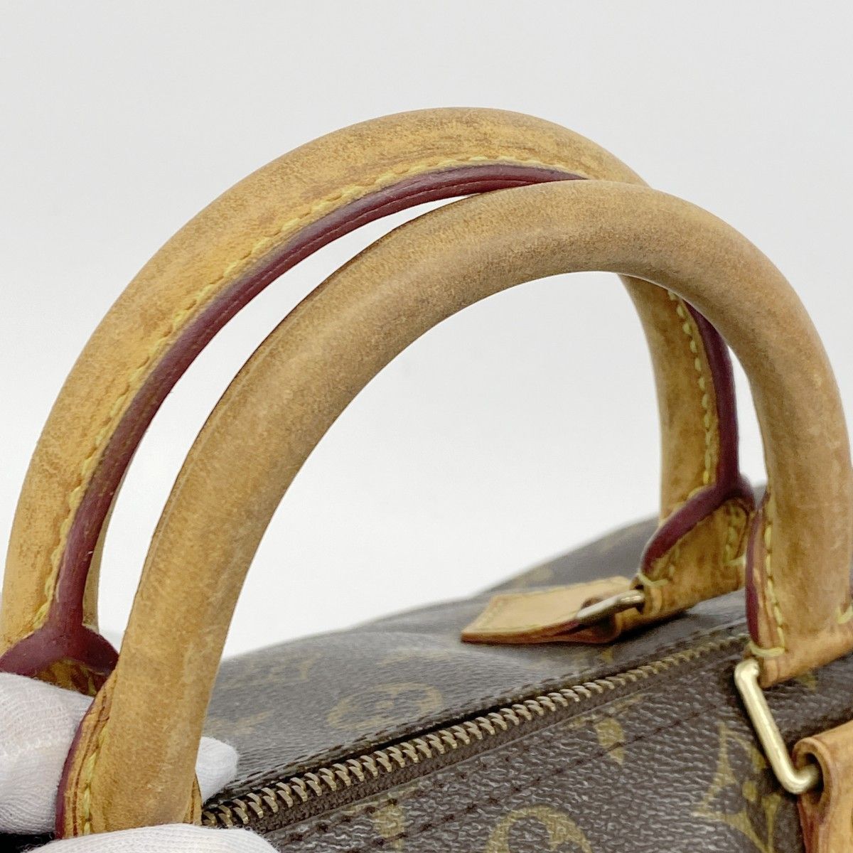 Louis Vuitton Handbag Monogram Speedy 30 Brown — view 6