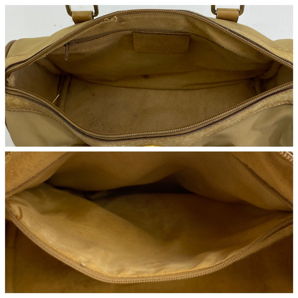 Gucci Vintage Sherry Line Hand Bag Camel — view 8