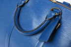 Louis Vuitton Boston Bag Epi Keepall 50 Blue Leather — view 8