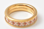 Hermes Ring Collier de Chien PM FI 54 Gold White — view 6