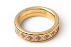 Hermes Ring Collier de Chien PM FI 54 Gold White — view 4
