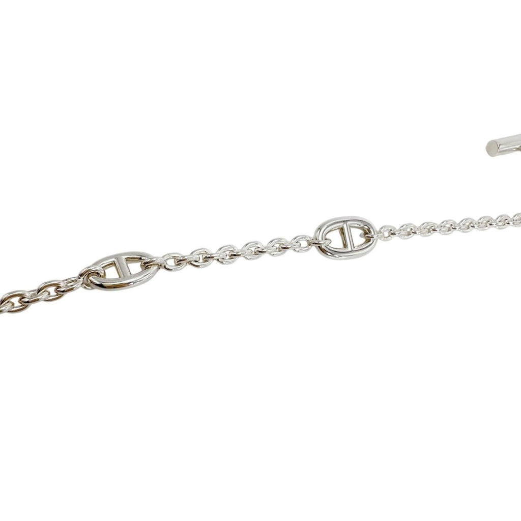 Hermes Longnecklace Farandole Chaine D'ancre Necklace Silver — view 5
