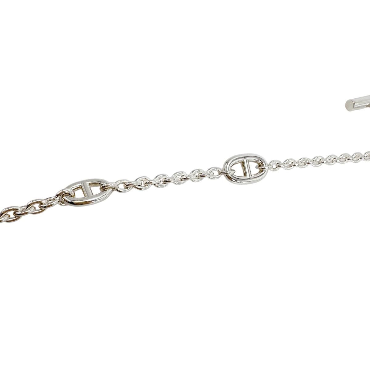 Hermes Longnecklace Farandole Chaine D'ancre Necklace Silver — view 5