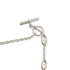 Hermes Longnecklace Farandole Chaine D'ancre Necklace Silver — view 8
