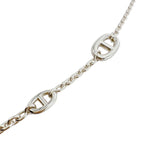 Hermes Longnecklace Farandole Chaine D'ancre Necklace Silver — view 7