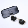 Saint Laurent Paris Sunglasses Eyewear White Temple SL 28