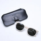 Saint Laurent Paris Sunglasses Eyewear White Temple SL 28