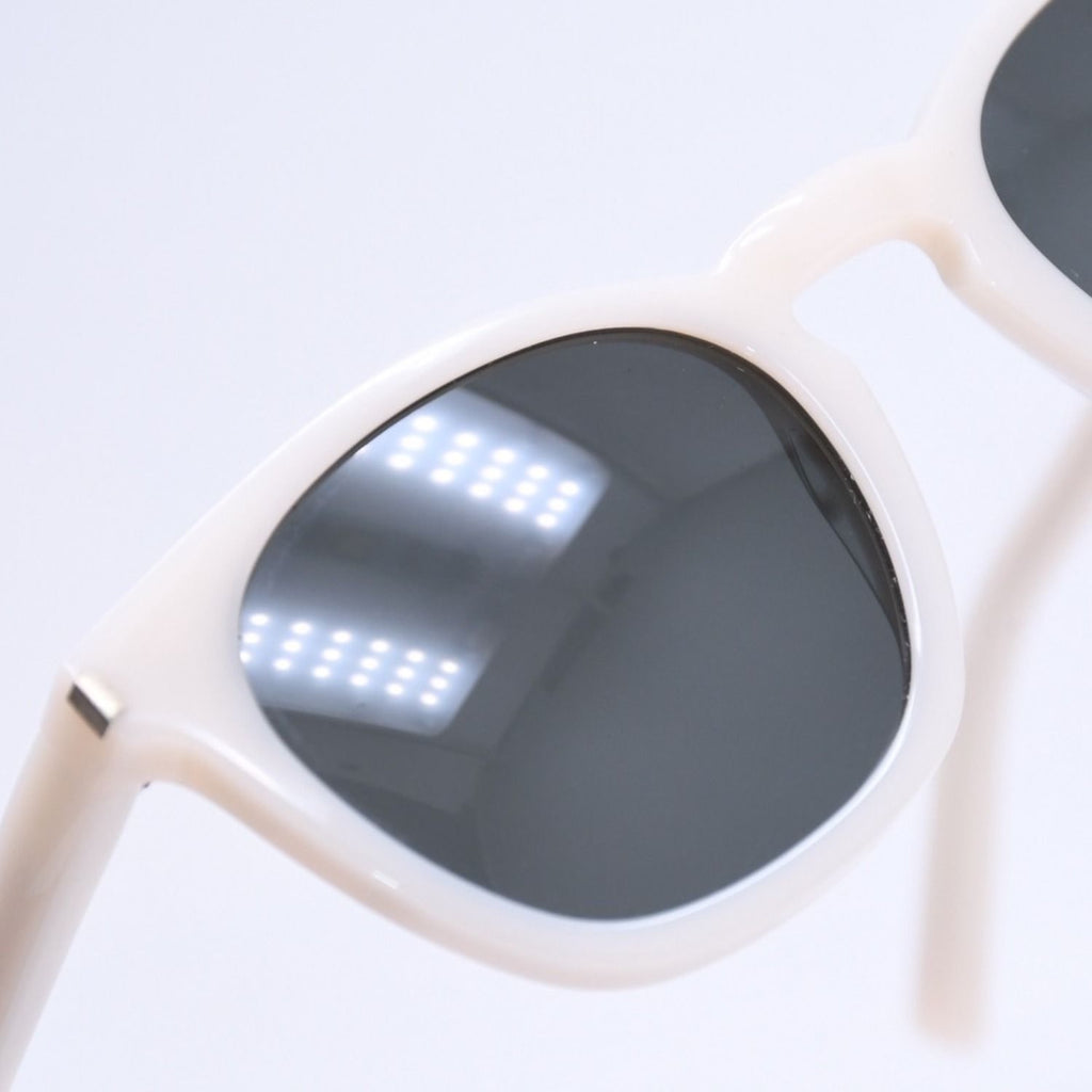 Saint Laurent Paris Sunglasses Eyewear White Temple SL 28 — view 8