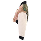 Dior Lambskin Fleece Contrast Cropped Jacket 40 — view 3