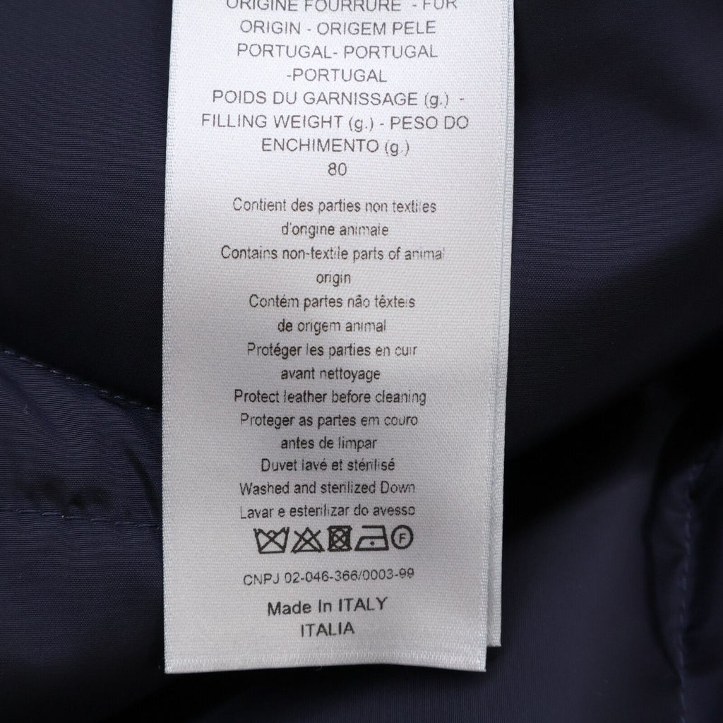 Dior Homme Fleece Color York Lambskin Switch Down 50 Jacket — view 8