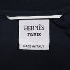 Hermes Lgilet Wool Nylon Bomber Jacket & Long Gilet Twin Set 34 Vest — view 7