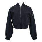 Hermes Lgilet Wool Nylon Bomber Jacket & Long Gilet Twin Set 34 Vest — view 4