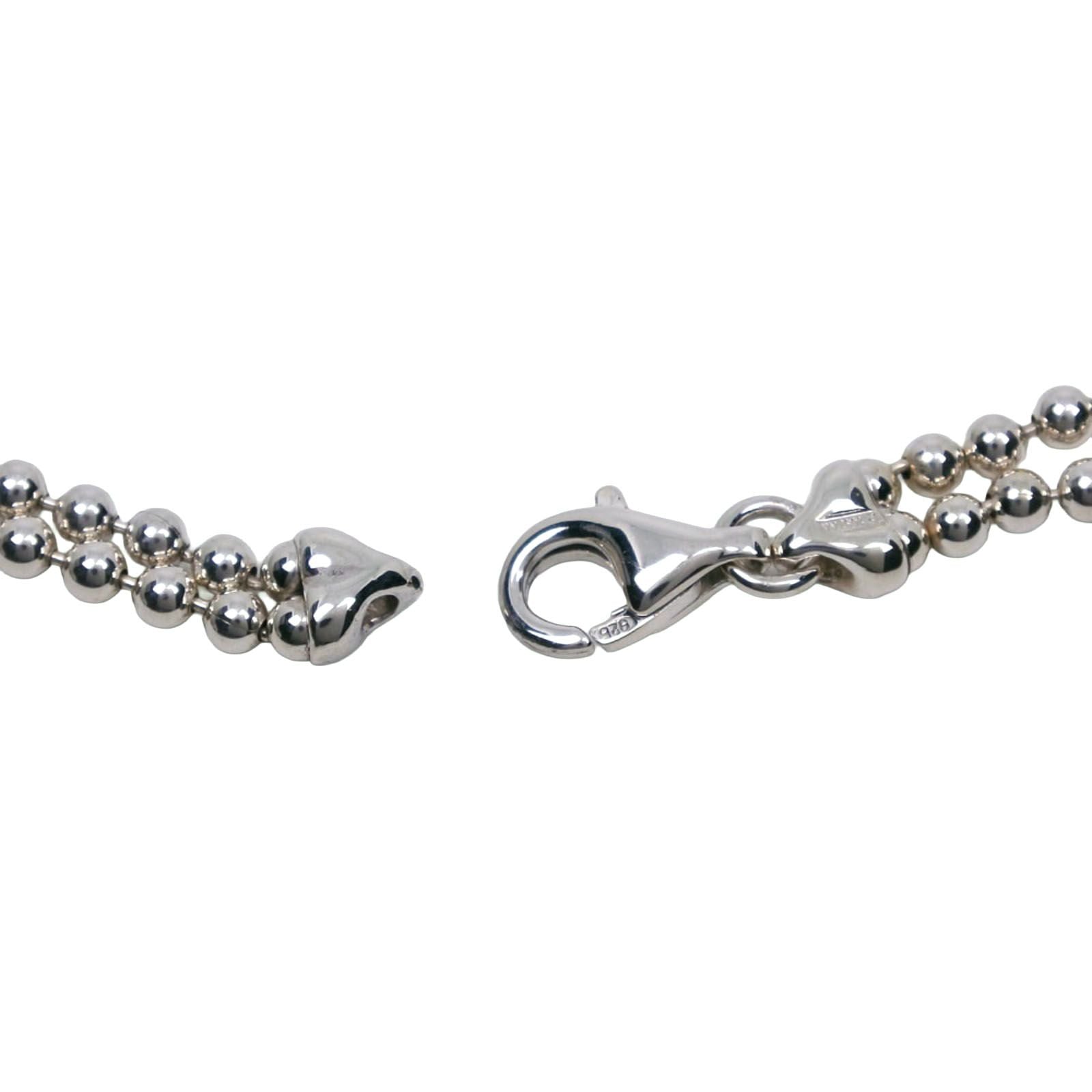 Gucci Bar Ball Chain 925 Sterling Silver Necklace — view 6