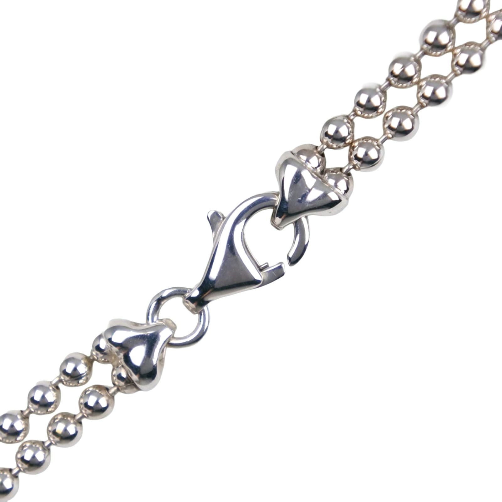 Gucci Bar Ball Chain 925 Sterling Silver Necklace — view 5