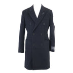 Dior Homme Virgin Wool Cashmere Double Chesterfield 48 Jacket