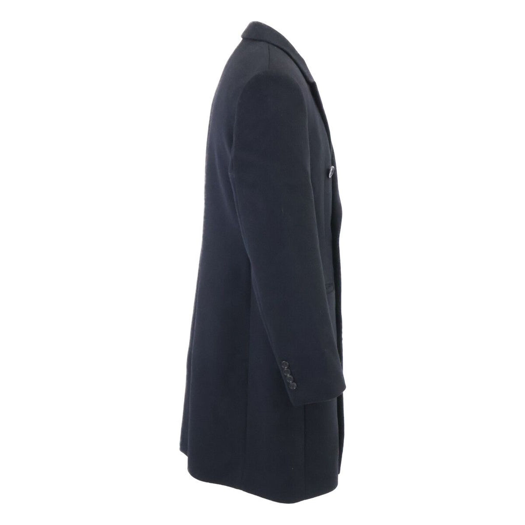 Dior Homme Virgin Wool Cashmere Double Chesterfield 48 Jacket — view 4