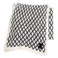 Chanel Cashmere CC Logo Quilted Scarf