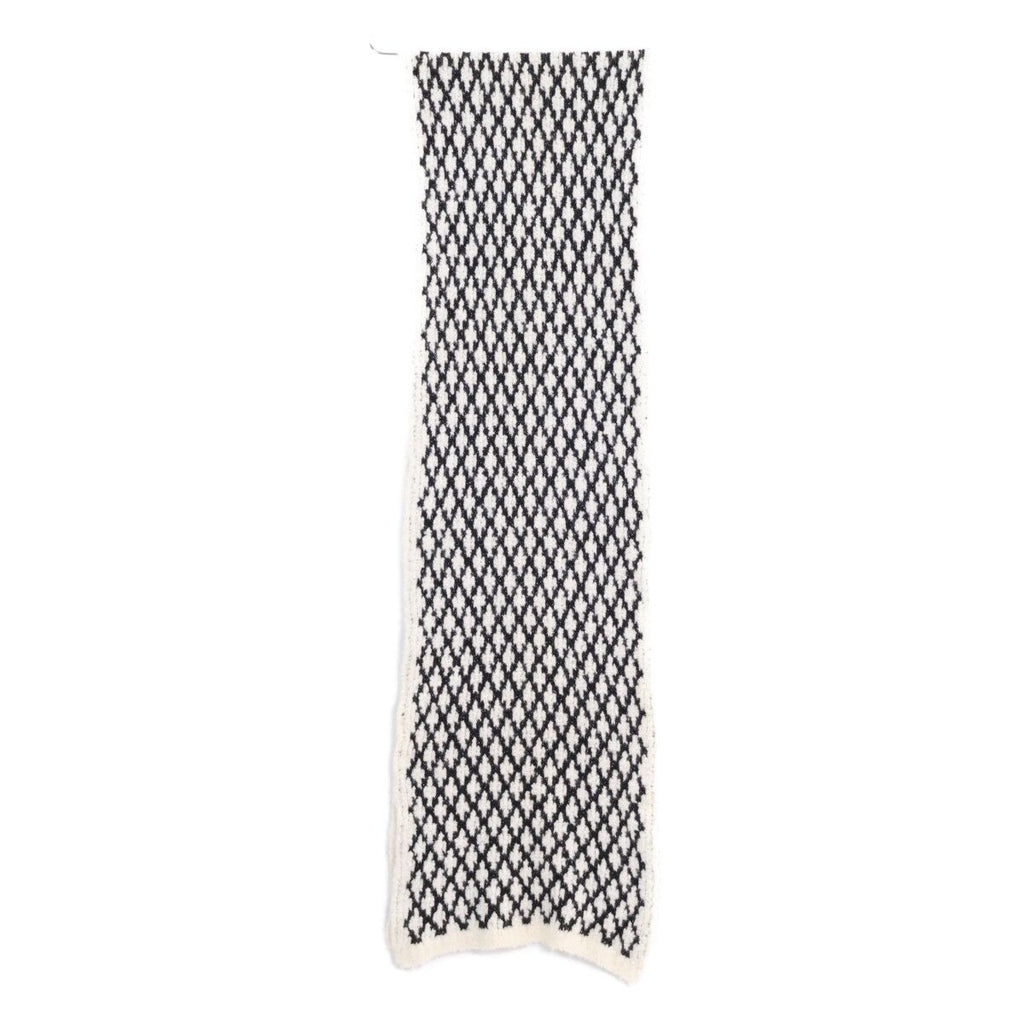 Chanel Cashmere CC Logo Quilted Scarf — view 3