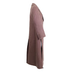 Fendi Lambskin Trim Wool Felt Chesterfield 36 Jacket — view 4