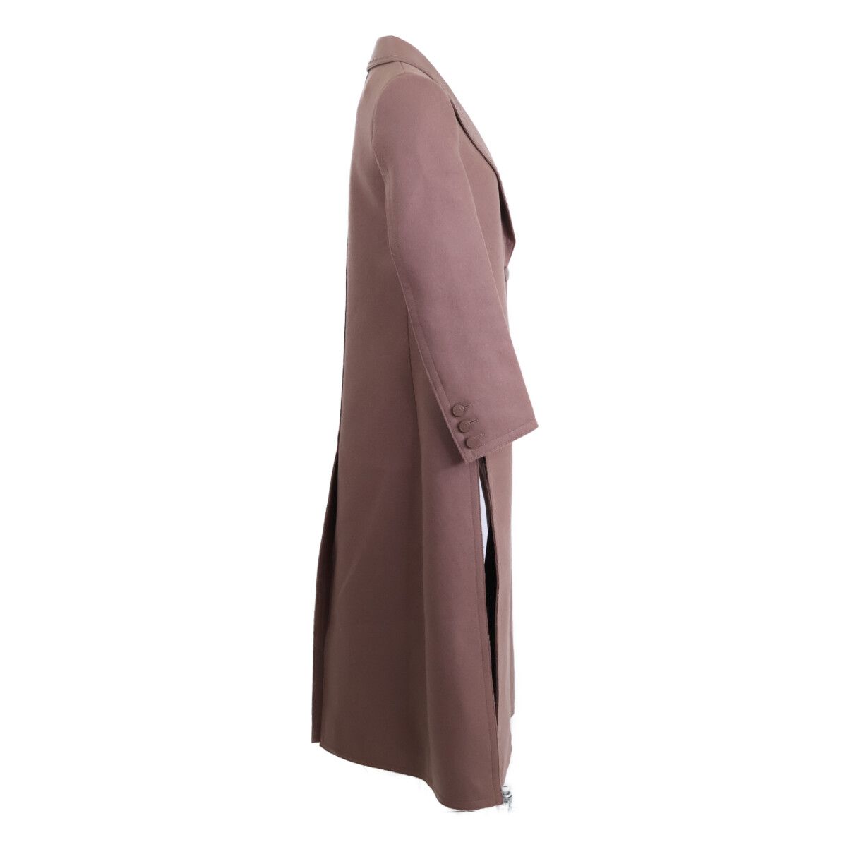 Fendi Lambskin Trim Wool Felt Chesterfield 36 Jacket — view 4