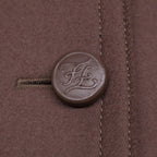 Fendi Lambskin Trim Wool Felt Chesterfield 36 Jacket — view 8