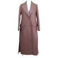 Fendi Lambskin Trim Wool Felt Chesterfield 36 Jacket