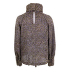 Chanel Calf CC Logo Turtleneck Shaggy Long Sleeve Top 36 — view 3